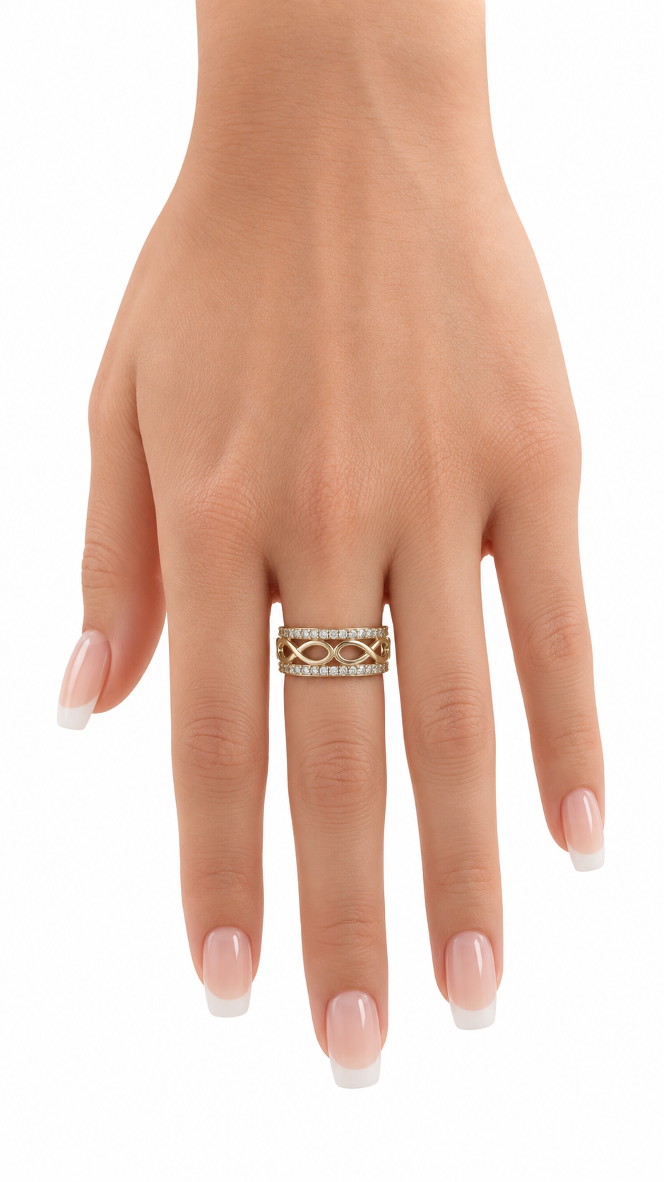 10 KT ANILLOS DE MUJER