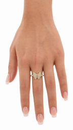 10 KT ANILLOS DE MUJER