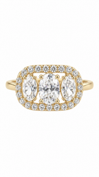 10 KT ANILLOS DE MUJER
