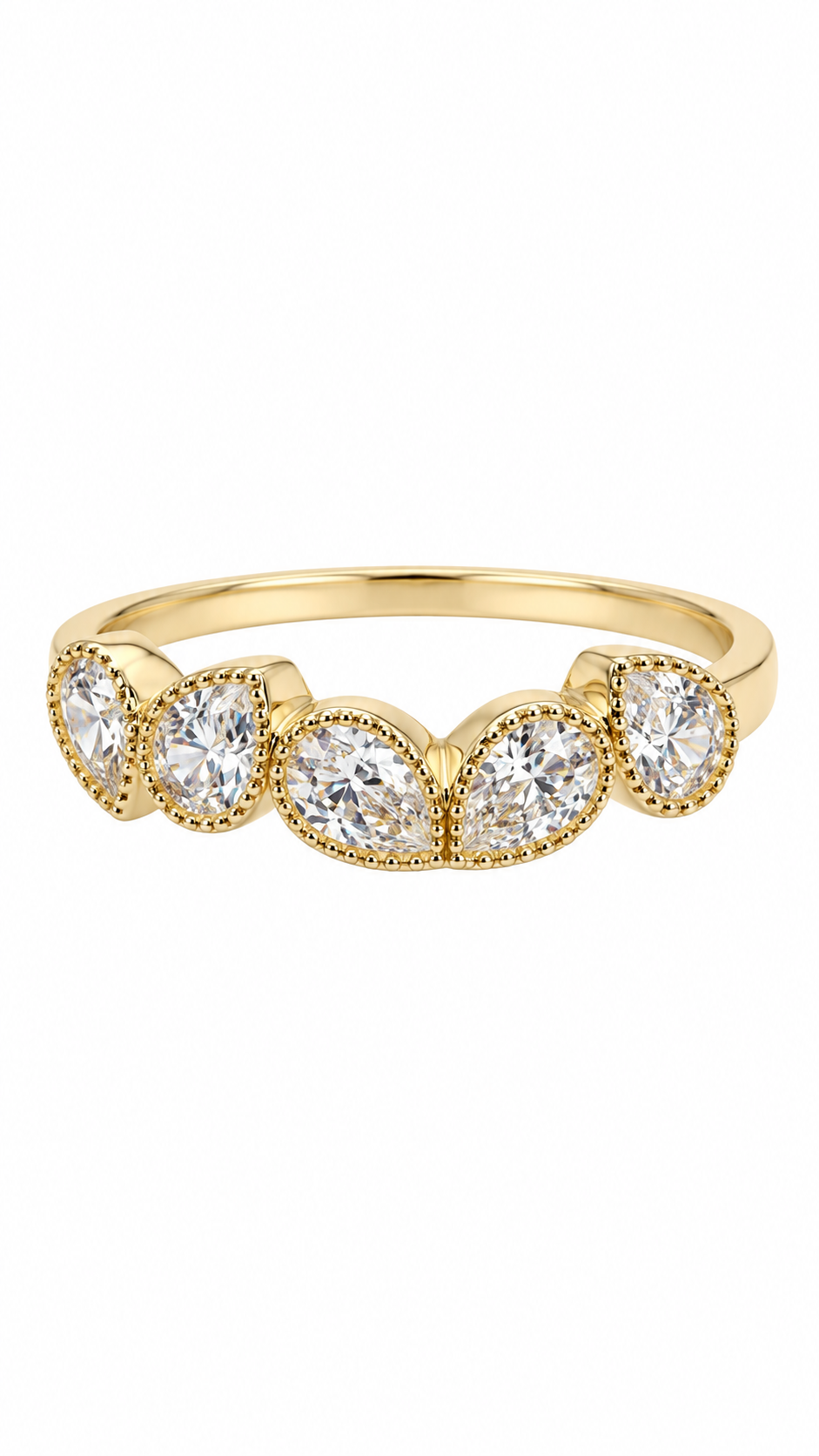 10 KT ANILLOS DE MUJER