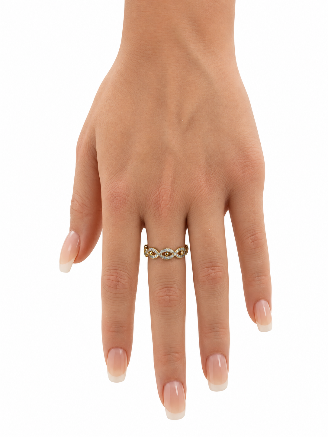 10 KT ANILLOS DE MUJER