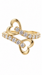10 KT ANILLOS DE MUJER
