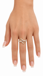 10 KT ANILLOS DE MUJER