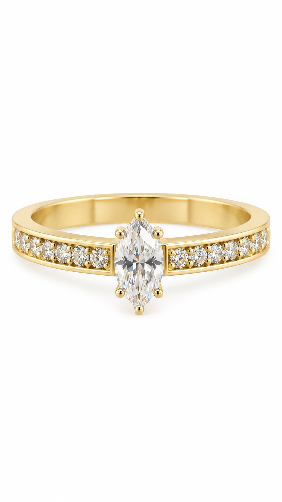 10 KT ANILLOS DE MUJER
