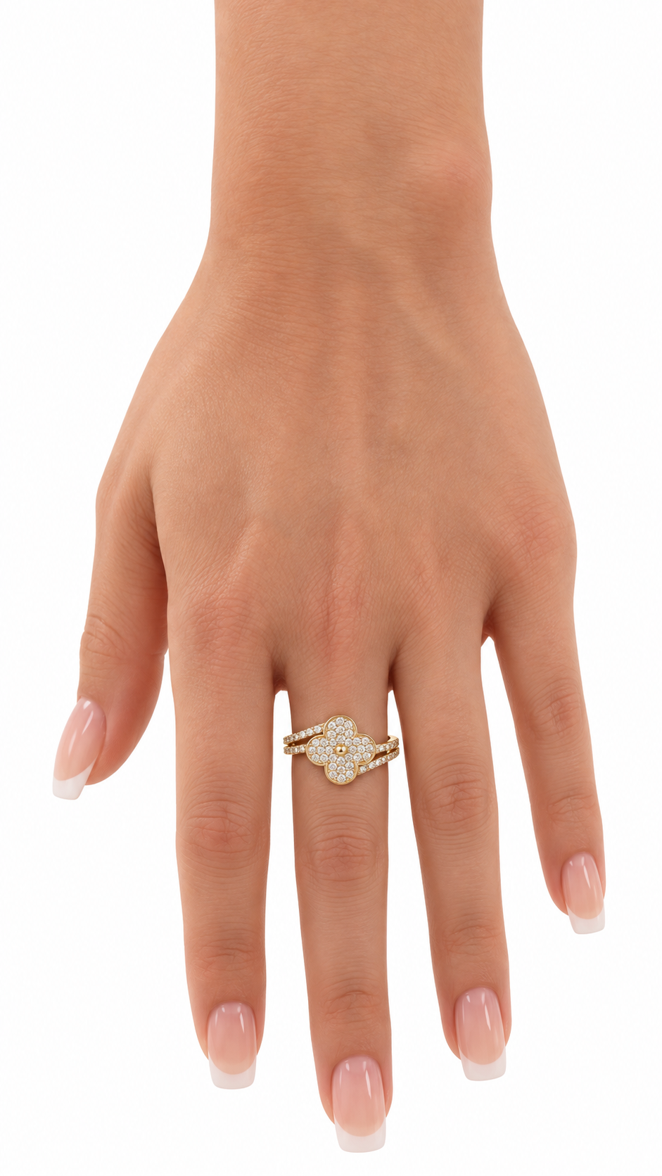 10 KT ANILLOS DE MUJER