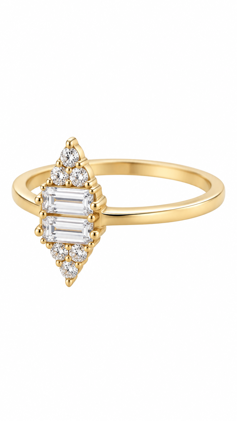 10 KT ANILLOS DE MUJER
