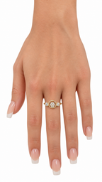 10 KT ANILLOS DE MUJER