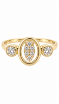 10 KT ANILLOS DE MUJER