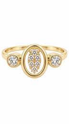 10 KT ANILLOS DE MUJER