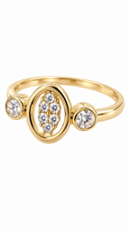 10 KT ANILLOS DE MUJER