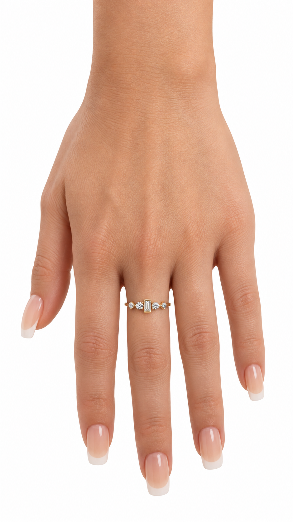 10 KT ANILLOS DE MUJER