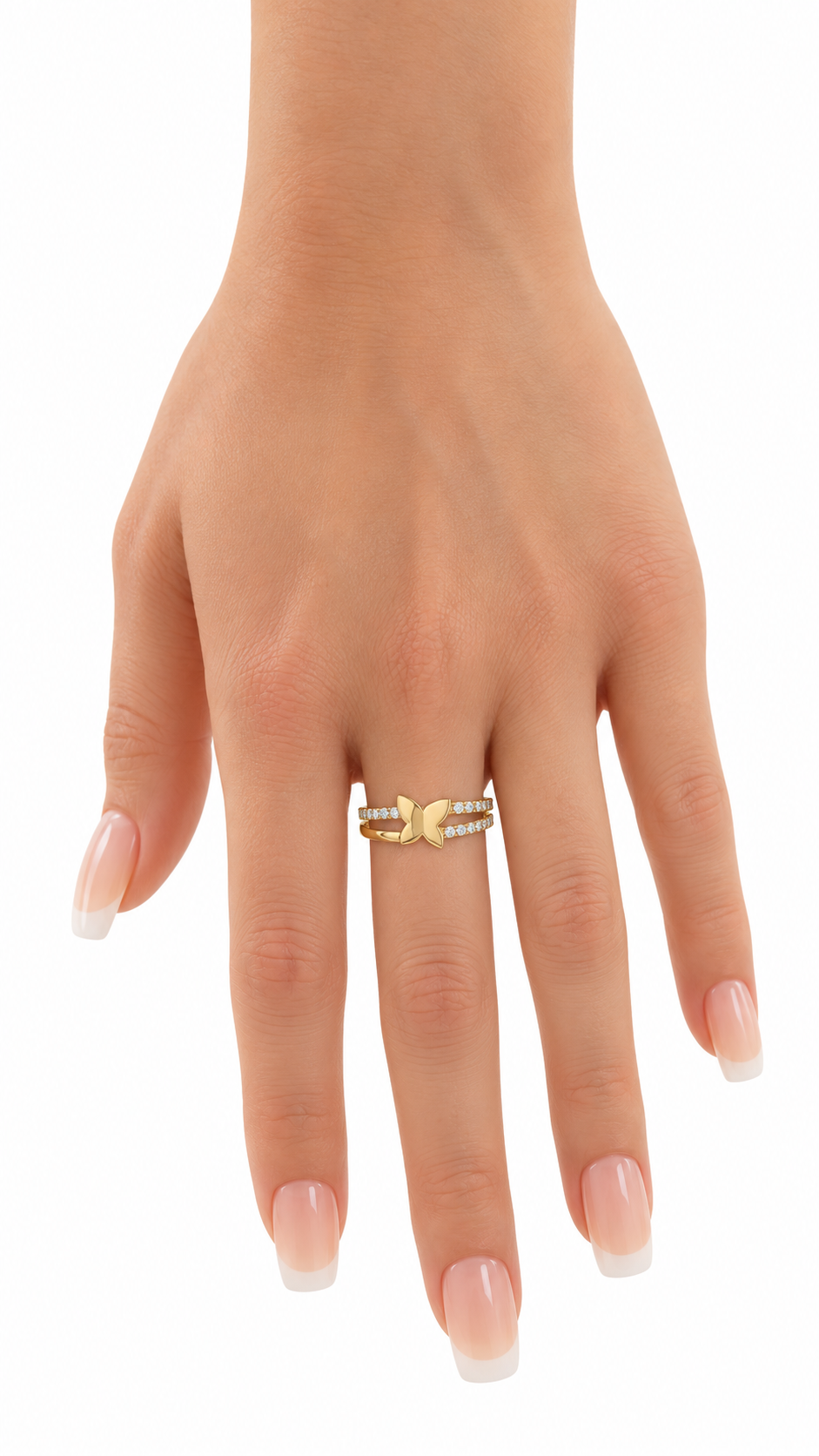 10 KT ANILLOS DE MUJER
