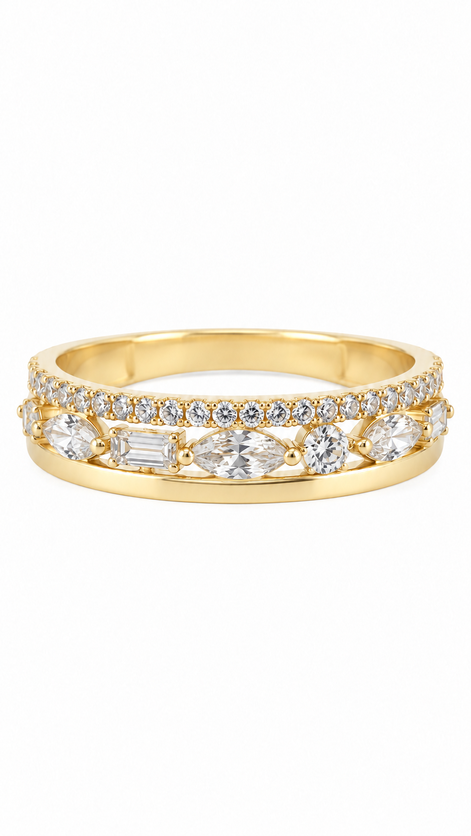 10 KT ANILLOS DE MUJER