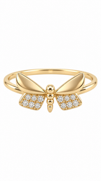 10 KT ANILLOS DE MUJER