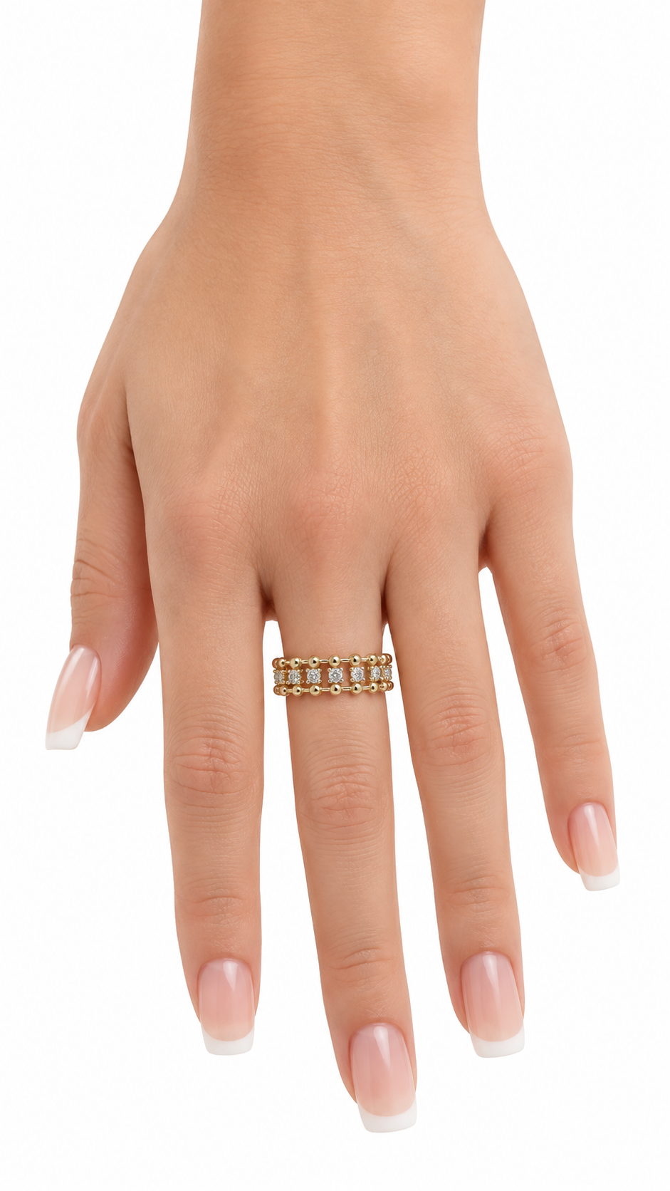 10 KT ANILLOS DE MUJER