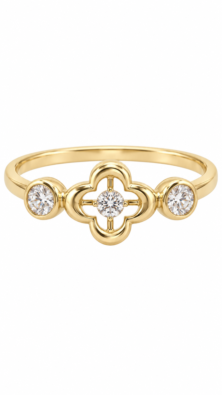 10 KT ANILLOS DE MUJER