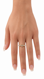 10 KT ANILLOS DE MUJER