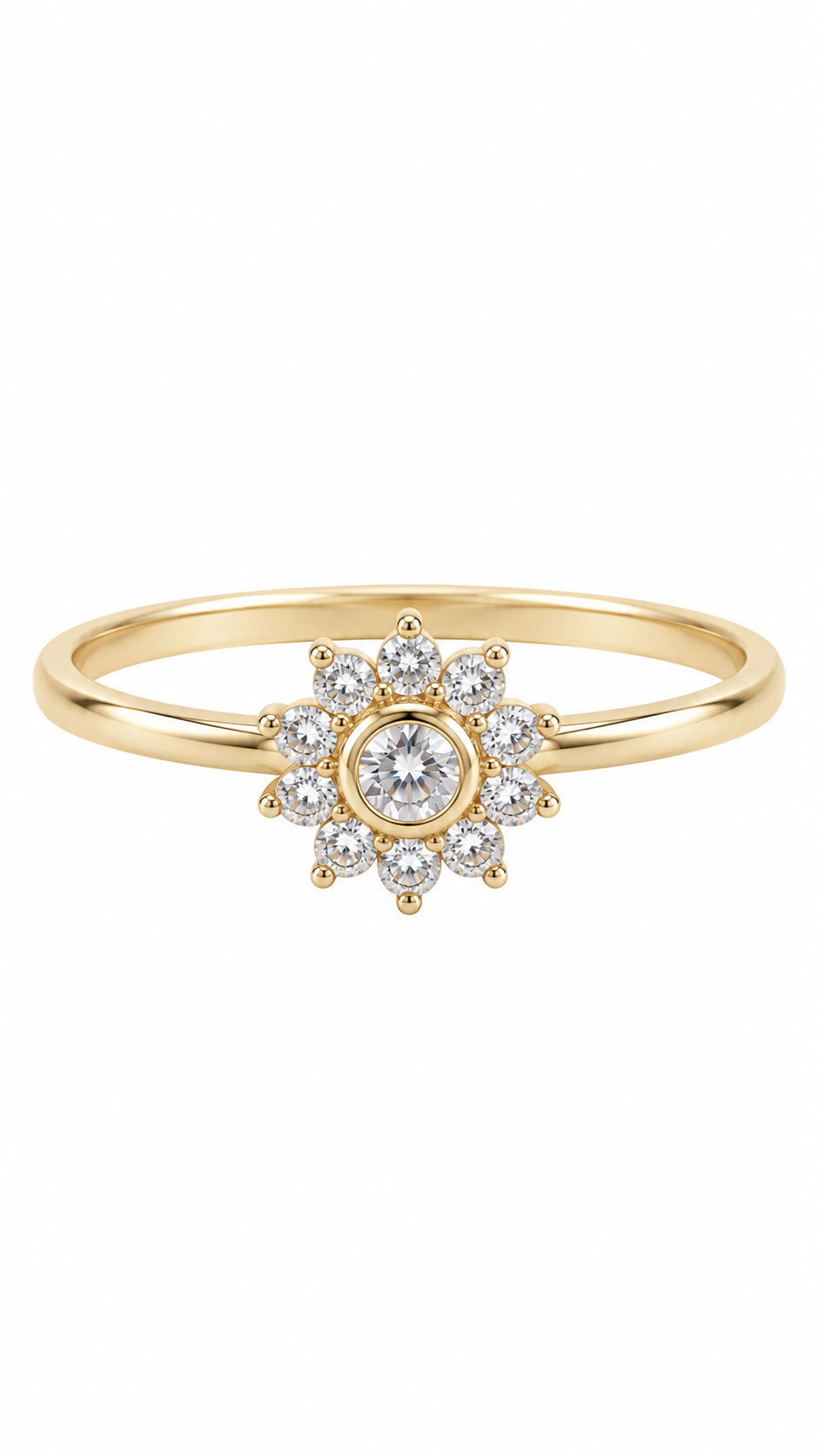 10 KT ANILLOS DE MUJER