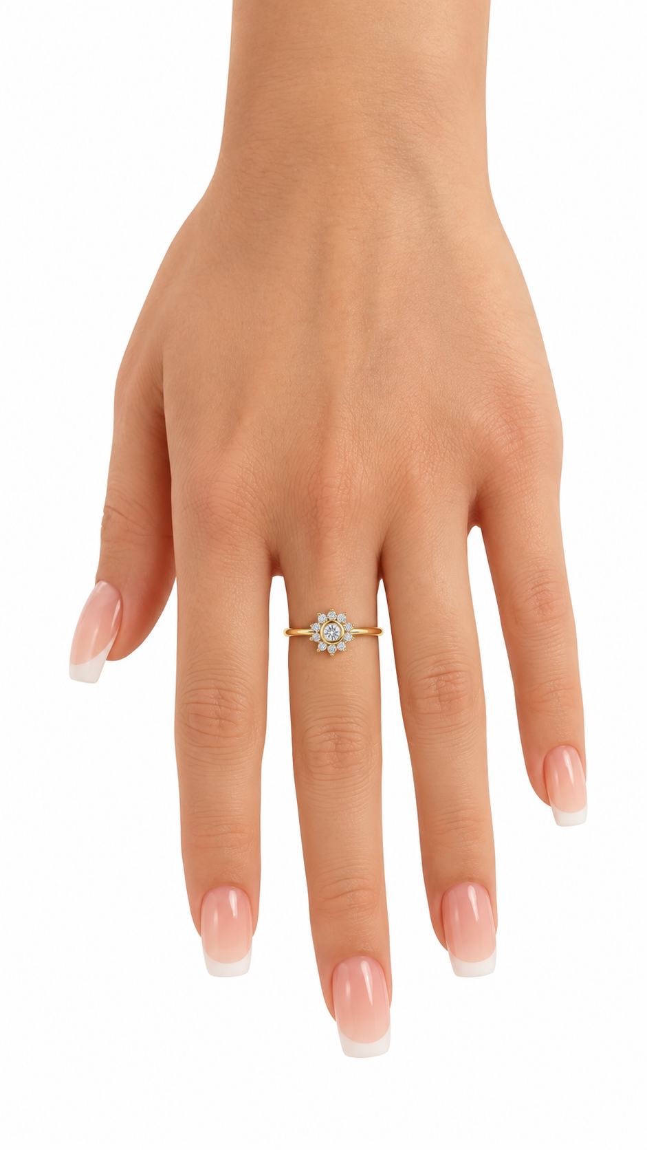 10 KT ANILLOS DE MUJER