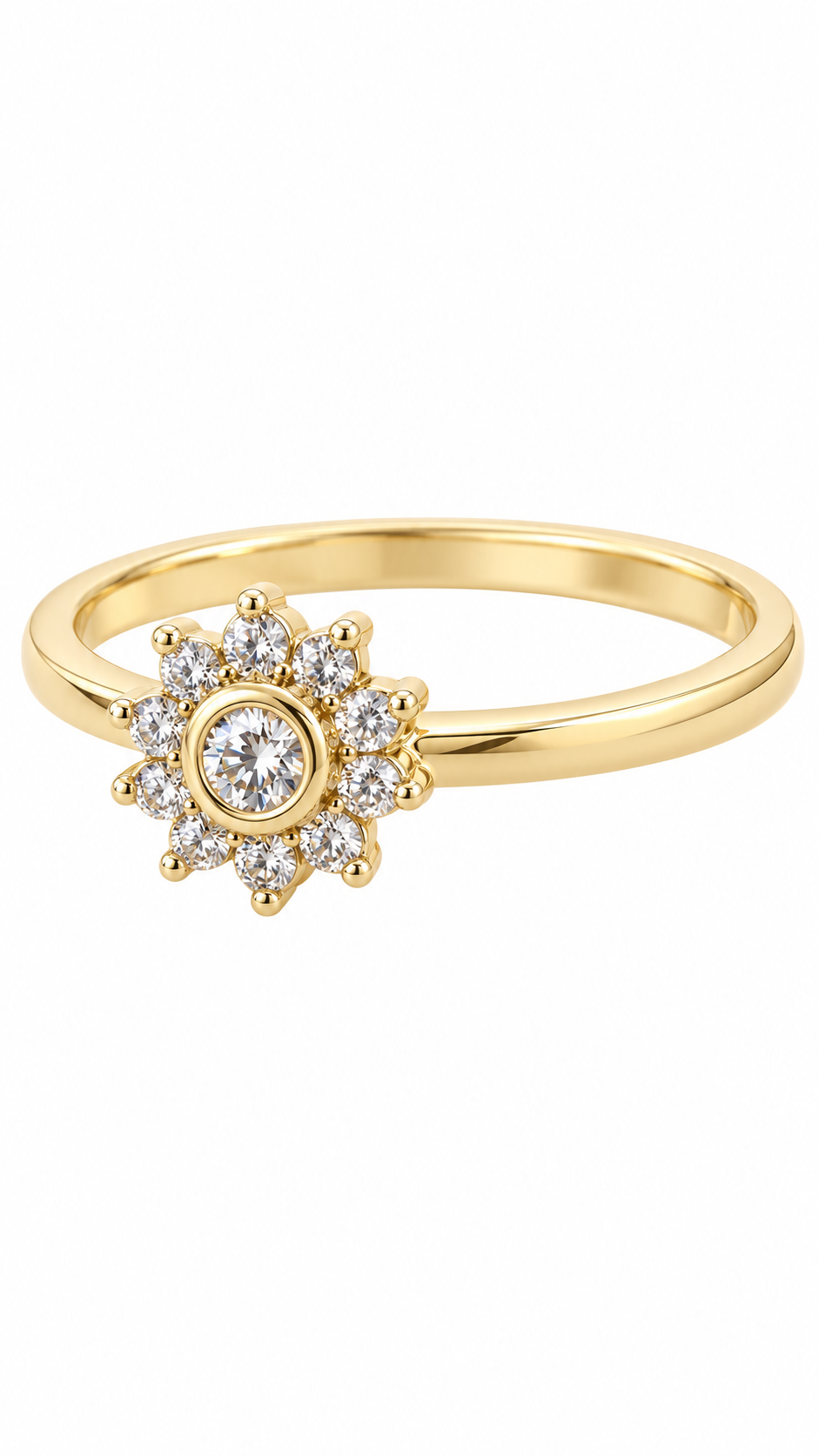 10 KT ANILLOS DE MUJER