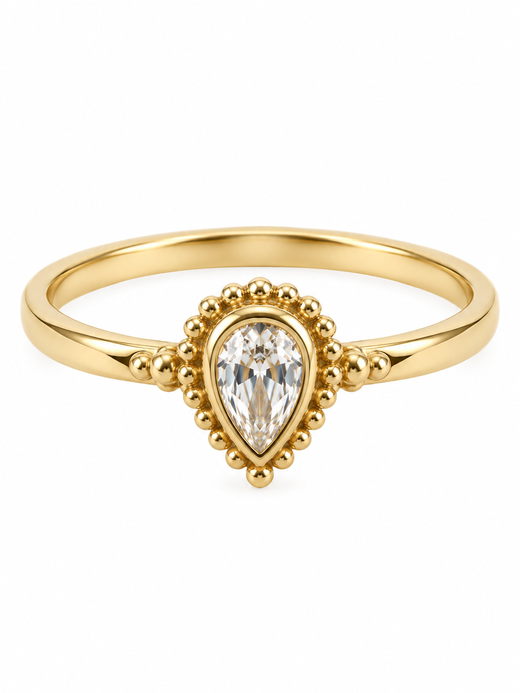 10 KT ANILLOS DE MUJER
