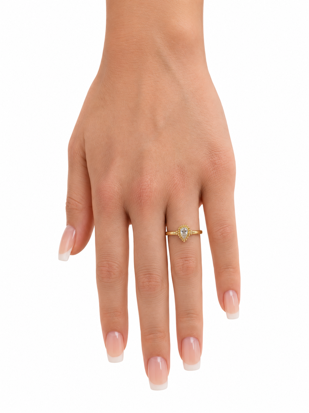 10 KT ANILLOS DE MUJER