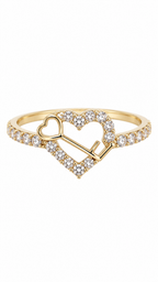 10 KT ANILLOS DE MUJER
