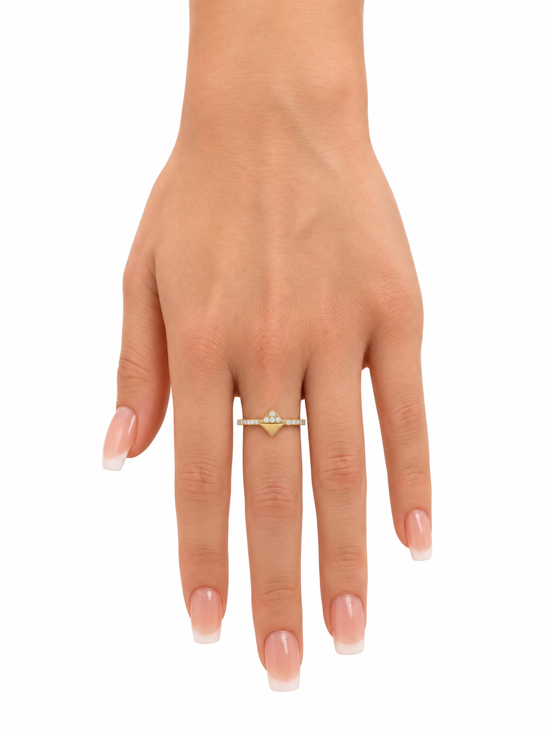 10 KT ANILLOS DE MUJER