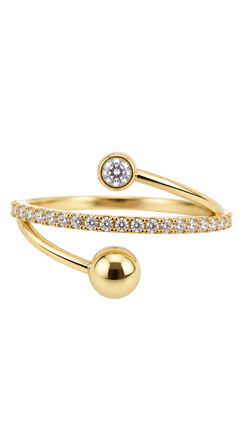 10 KT ANILLOS DE MUJER