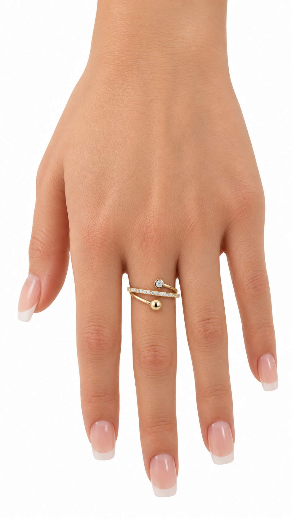 10 KT ANILLOS DE MUJER