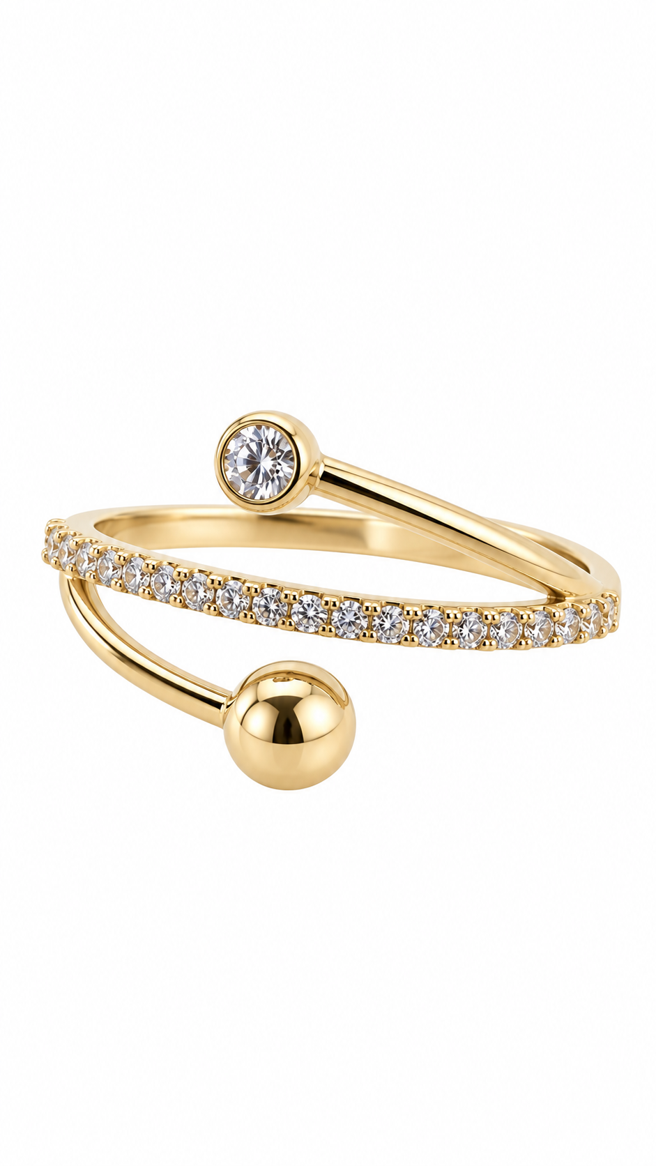10 KT ANILLOS DE MUJER