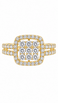 10 KT ANILLOS DE MUJER