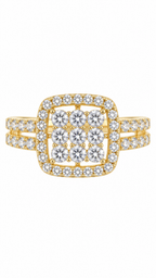 10 KT ANILLOS DE MUJER