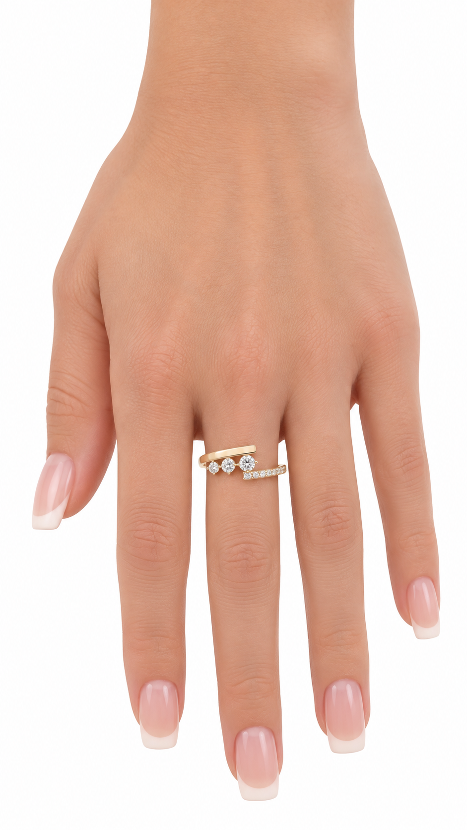 10 KT ANILLOS DE MUJER
