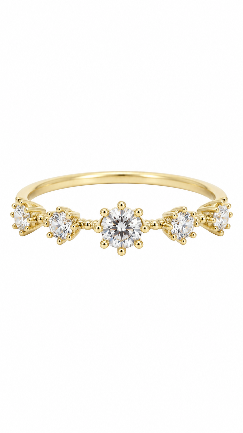 10 KT ANILLOS DE MUJER