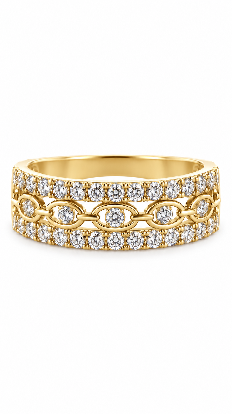 10 KT ANILLOS DE MUJER
