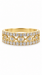 10 KT ANILLOS DE MUJER