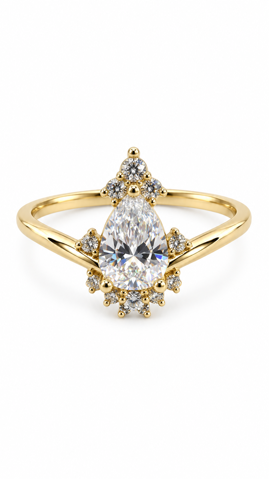 10 KT ANILLOS DE MUJER