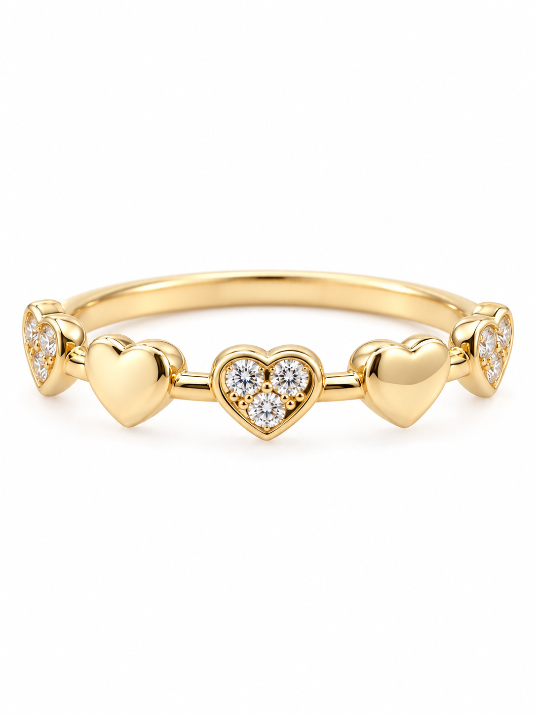 10 KT ANILLOS DE MUJER