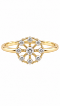10 KT ANILLOS DE MUJER