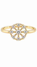 10 KT ANILLOS DE MUJER