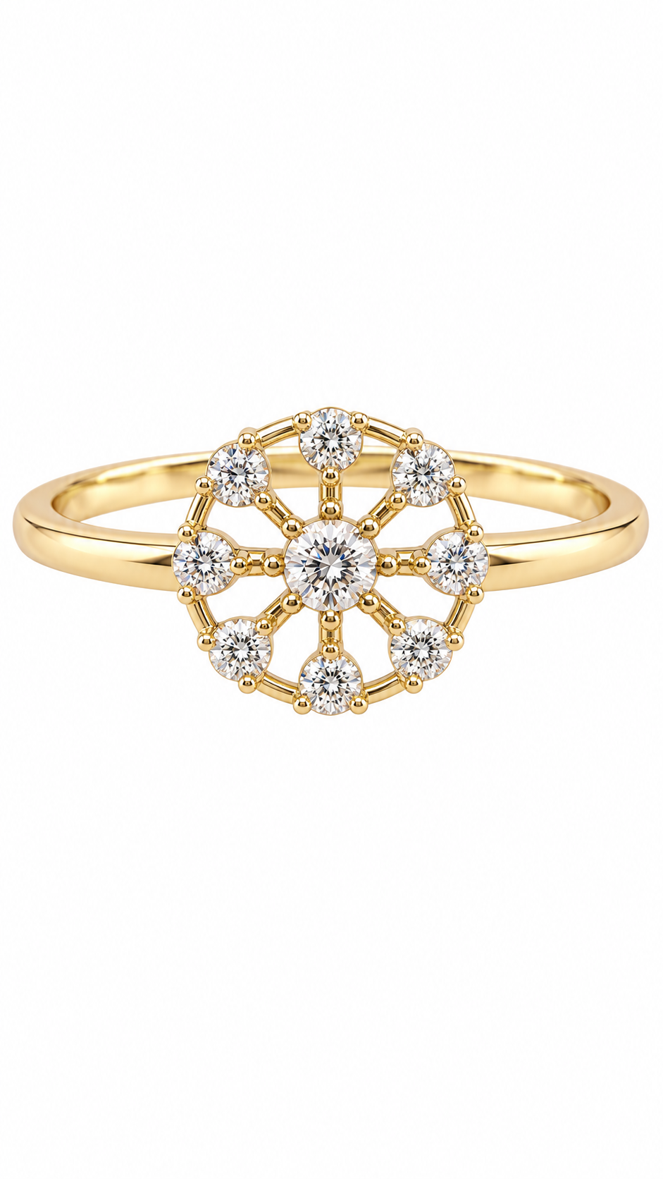 10 KT ANILLOS DE MUJER