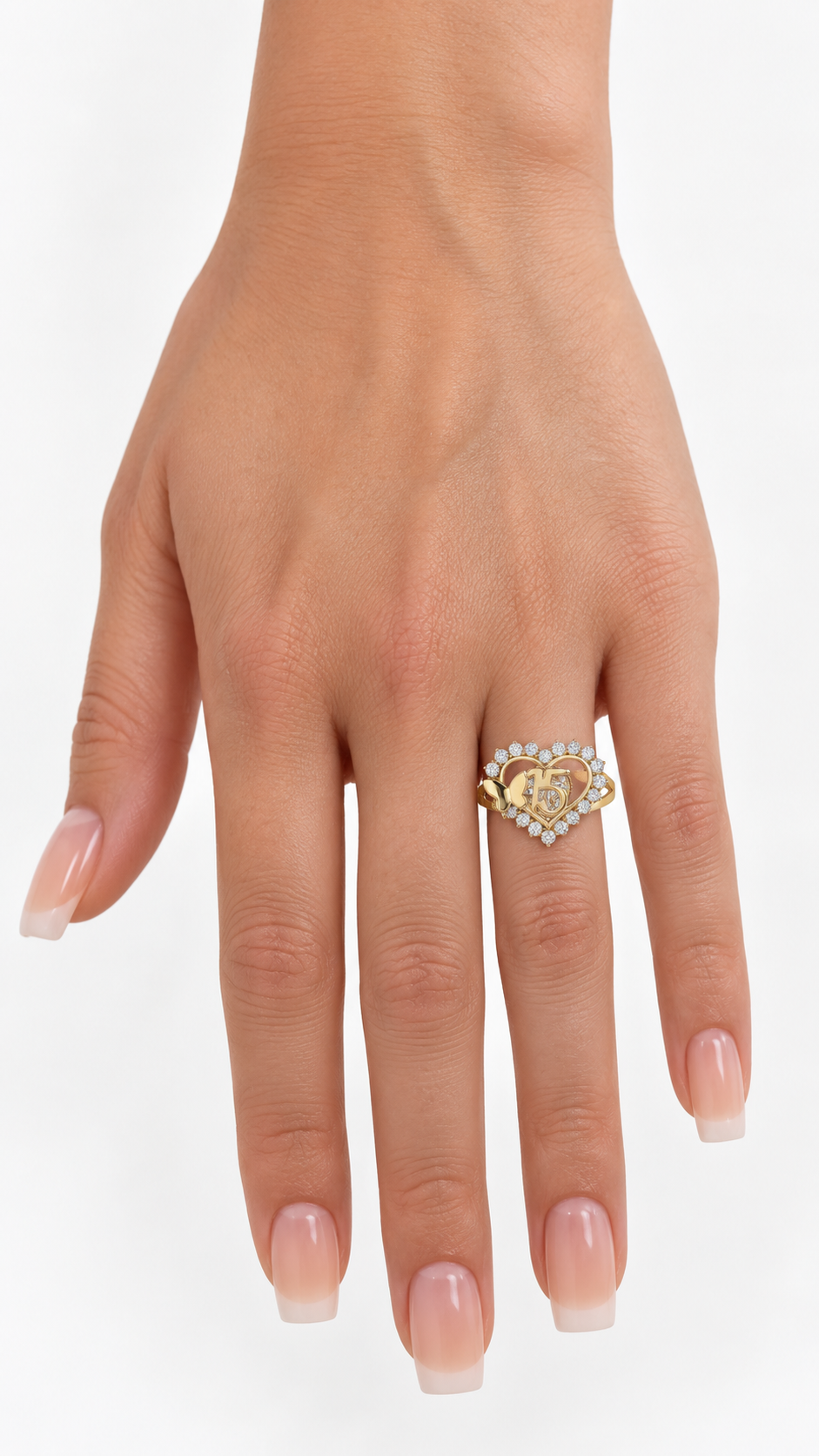 10 KT ANILLOS DE MUJER