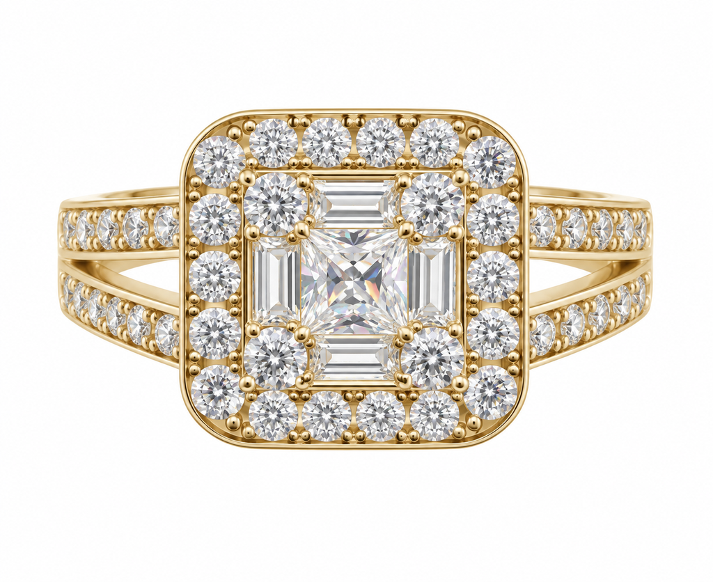10 KT ANILLOS DE MUJER