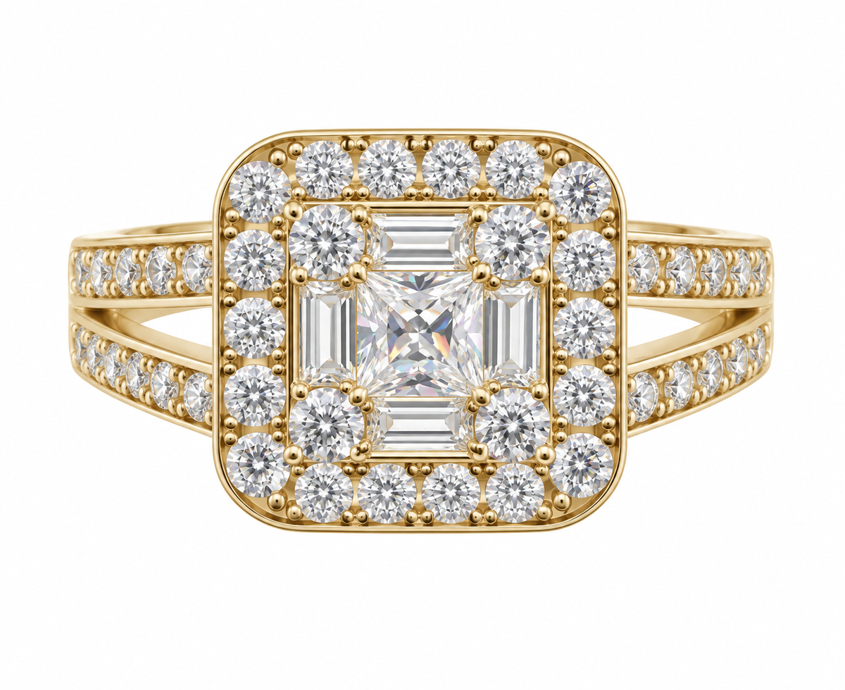 10 KT ANILLOS DE MUJER