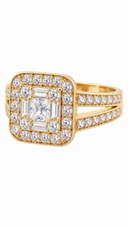 10 KT ANILLOS DE MUJER