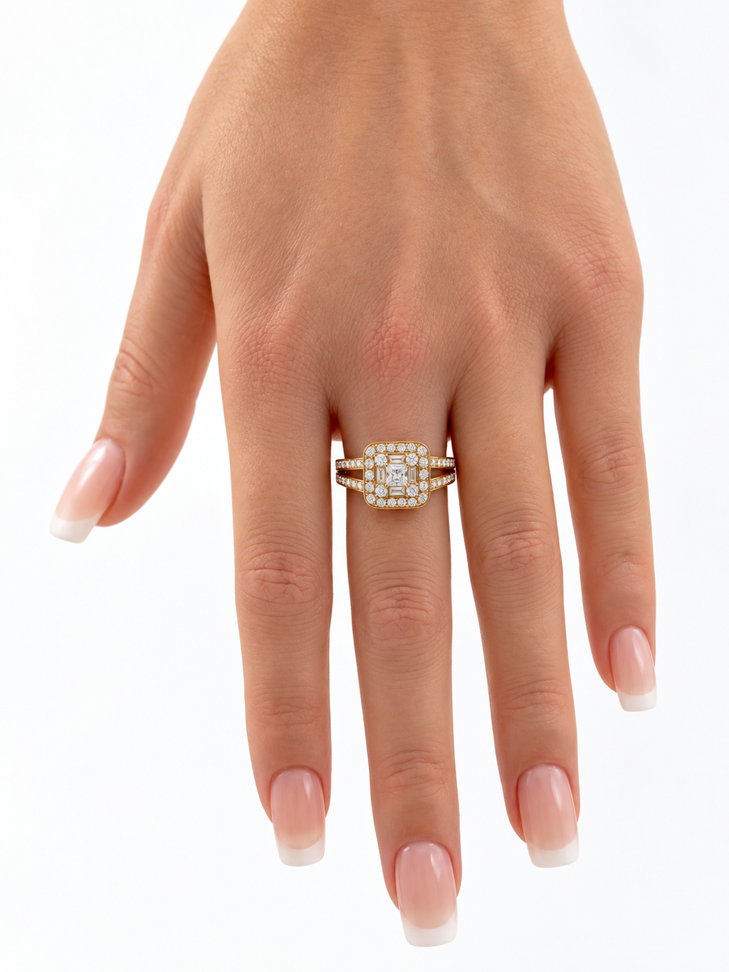 10 KT ANILLOS DE MUJER