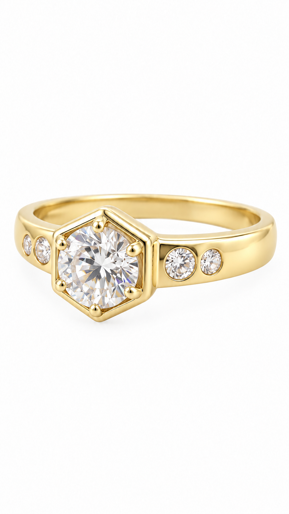 10 KT ANILLOS DE MUJER