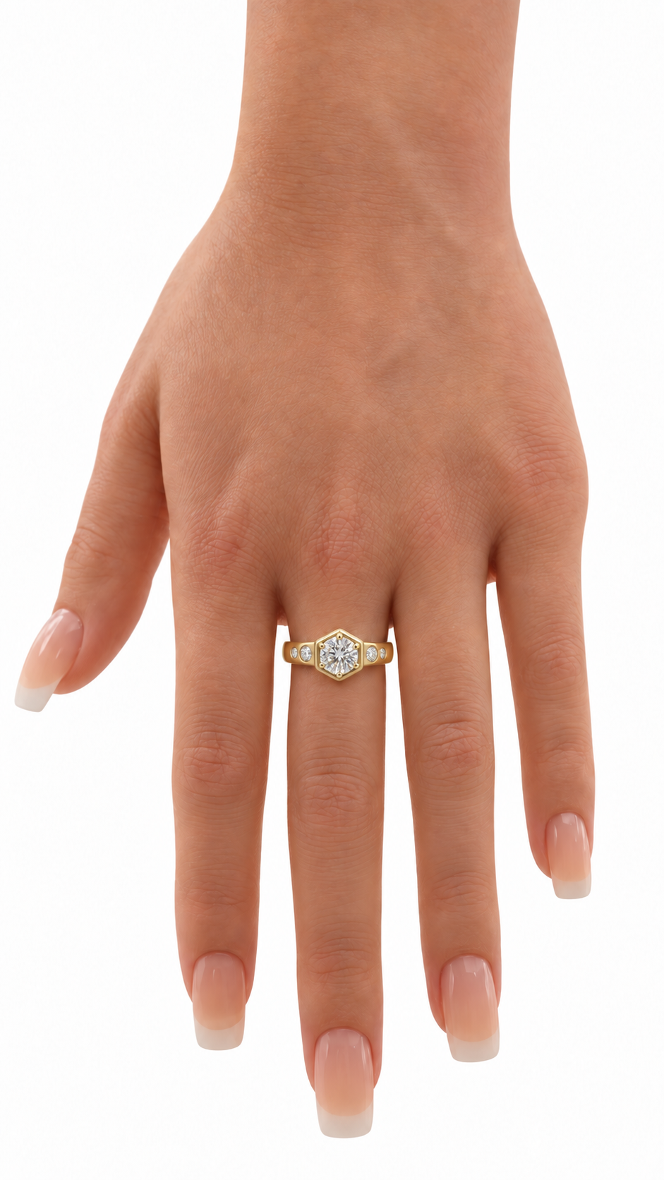 10 KT ANILLOS DE MUJER