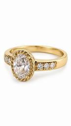 10 KT ANILLOS DE MUJER
